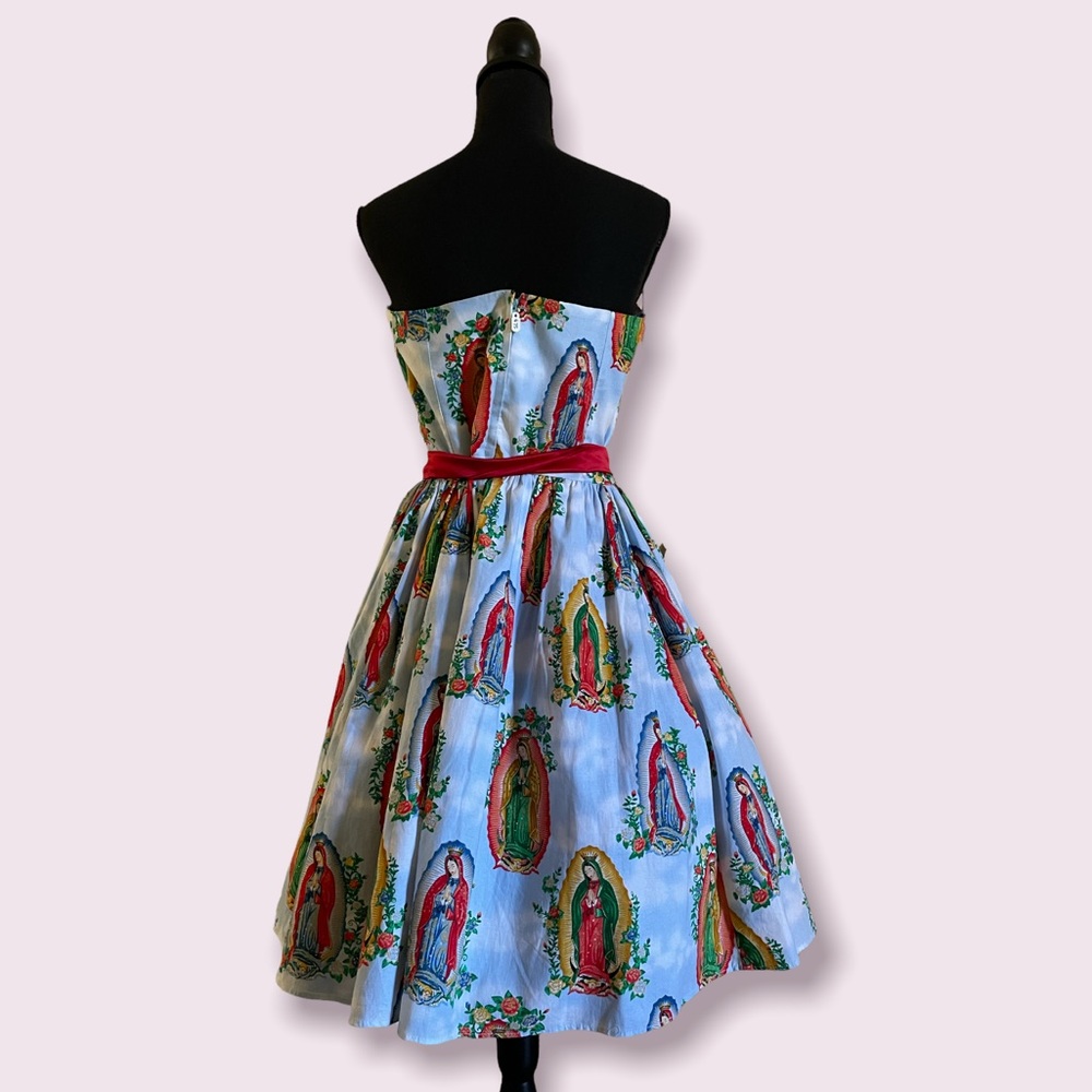 Hand made Virgin Mary dress